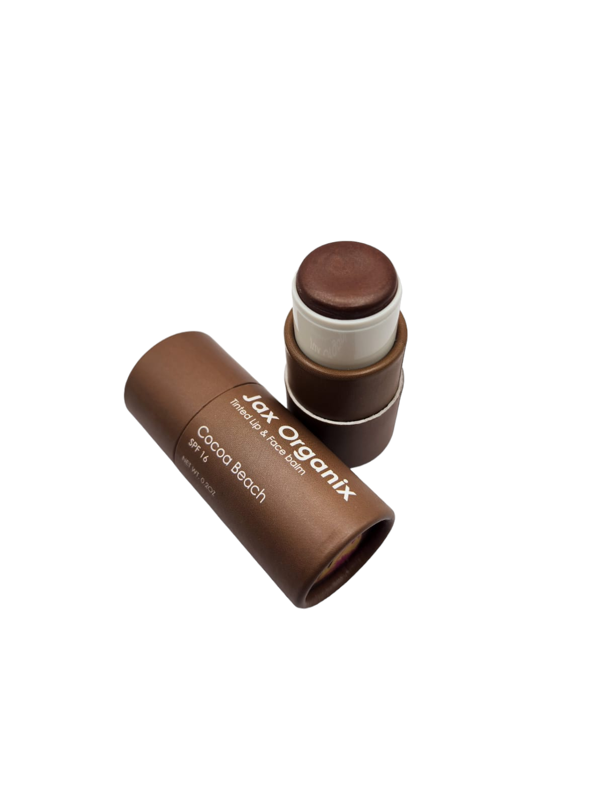 Jax Organix SPF 16 Tinted Lip& Face Balm: Sunset Pink