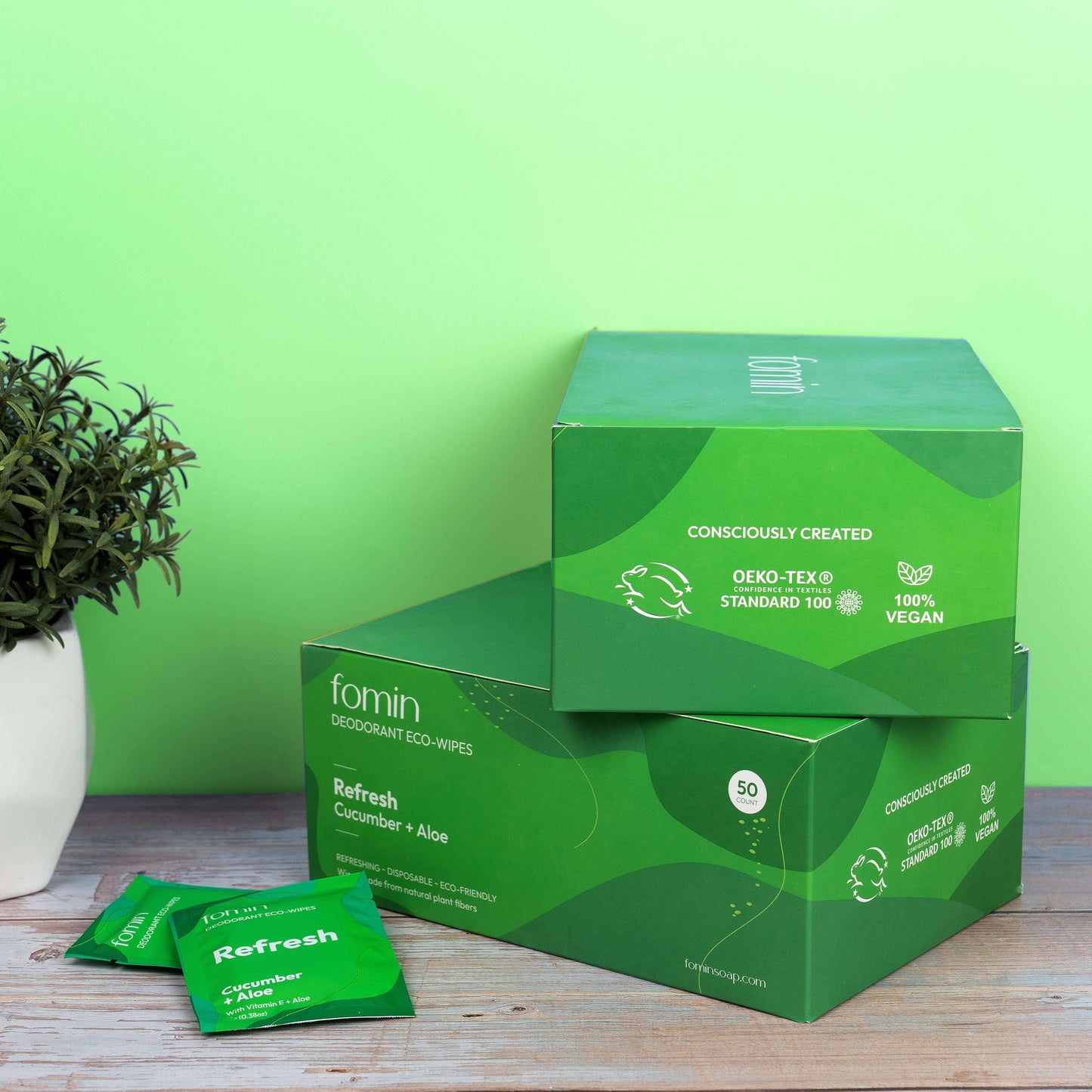Deodorant Wipes: Cucumber Aloe One Pk
