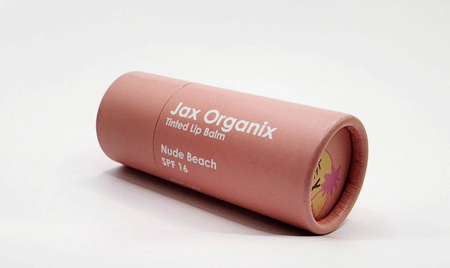Jax Organix SPF 16 Tinted Lip& Face Balm: Sunset Pink