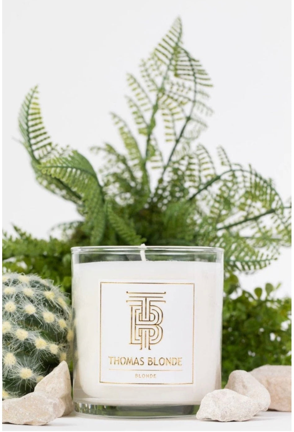 Thomas Blonde Signature Candle- Blonde Scent