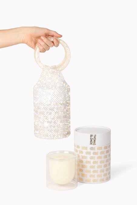Thomas Blonde: Joshua Tree Candle with Diamond Bag