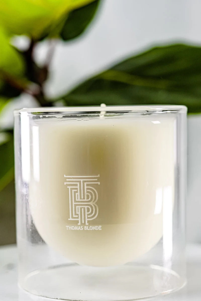 Thomas Blonde: Blonde Candle with Diamond Bag