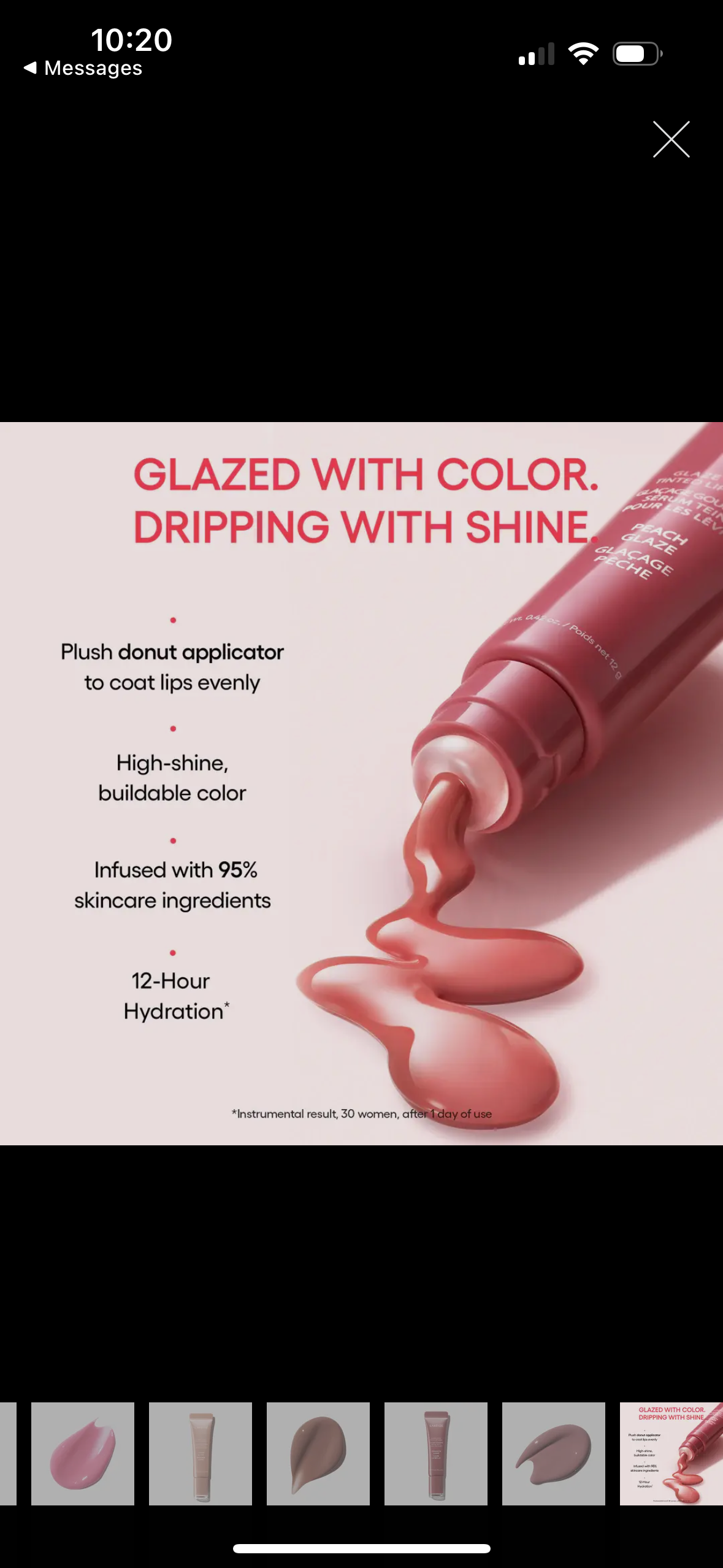 LANEIGE Glaze Craze Tinted Lip Serum: Raspberry Jam