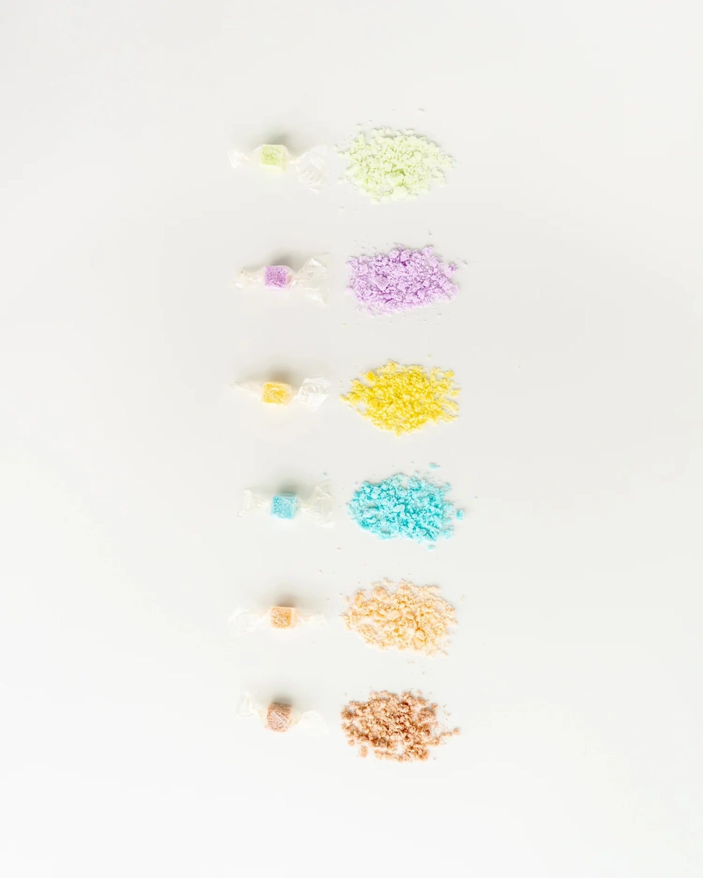 Bonblissity: Mini-Me Pack: Sugar Cube Candy Scrub - Ocean Mist