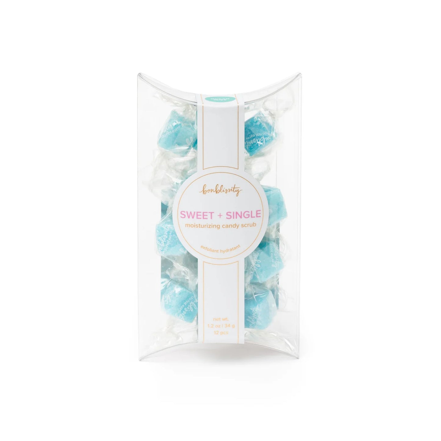 Bonblissity: Mini-Me Pack: Sugar Cube Candy Scrub - Ocean Mist