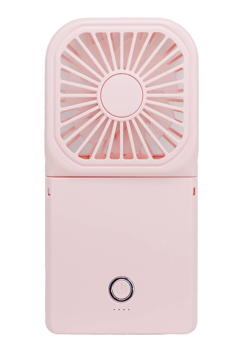 Foldable Handheld Electric Fan with Phone Dock