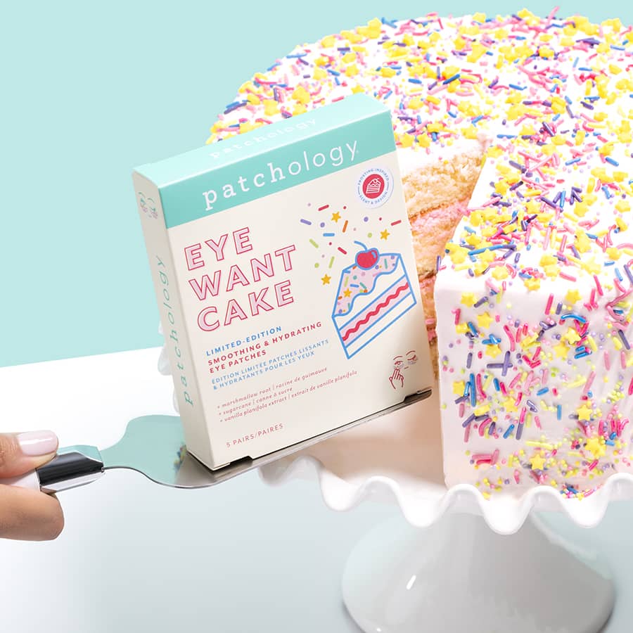 Patchology Eye Want Cake Eye Patches- Smoothing & Hydrating- Pack of 5