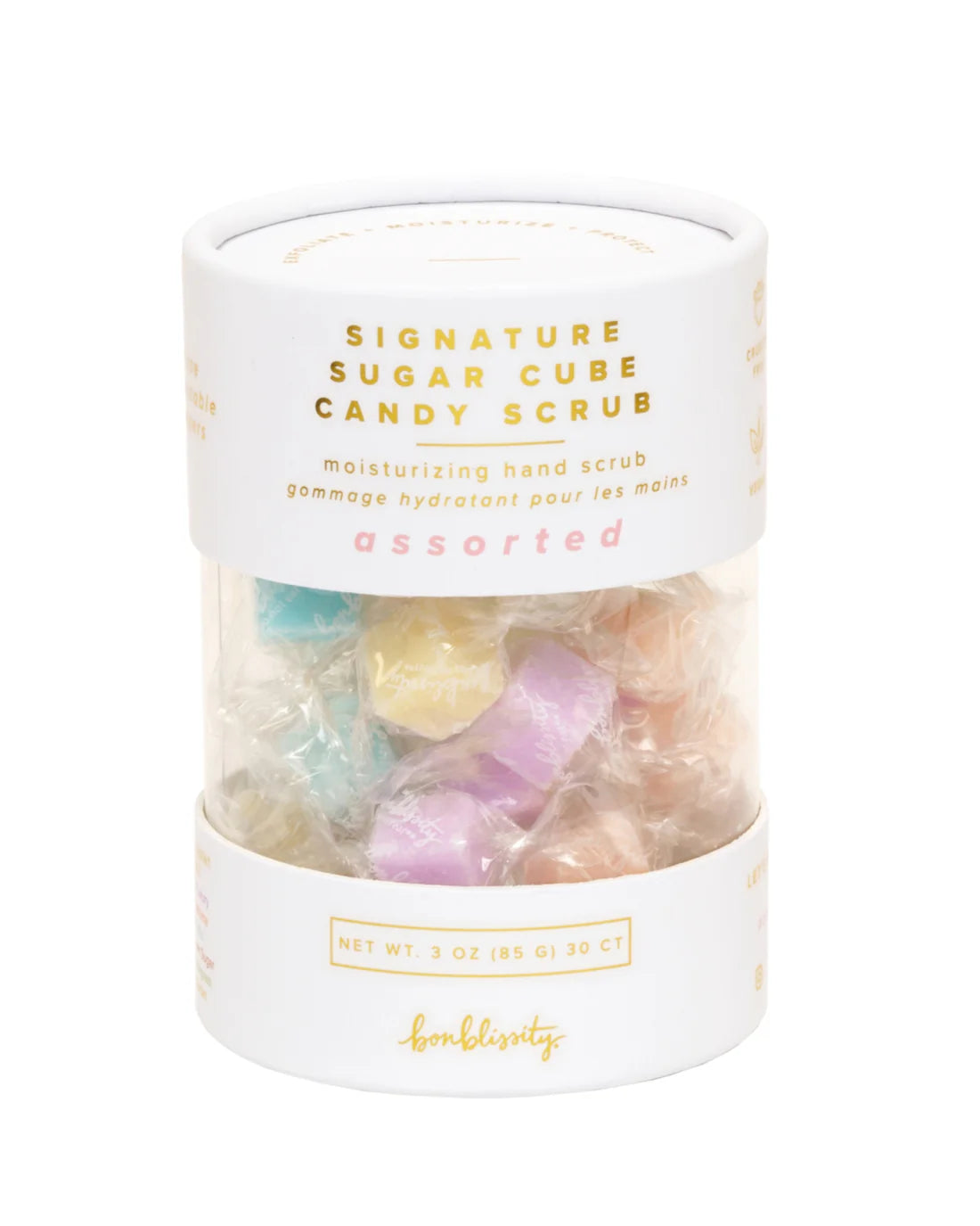 Bonblissity: Signature Sugar Cube Candy Scrub (30 pcs) - Assorted Scents