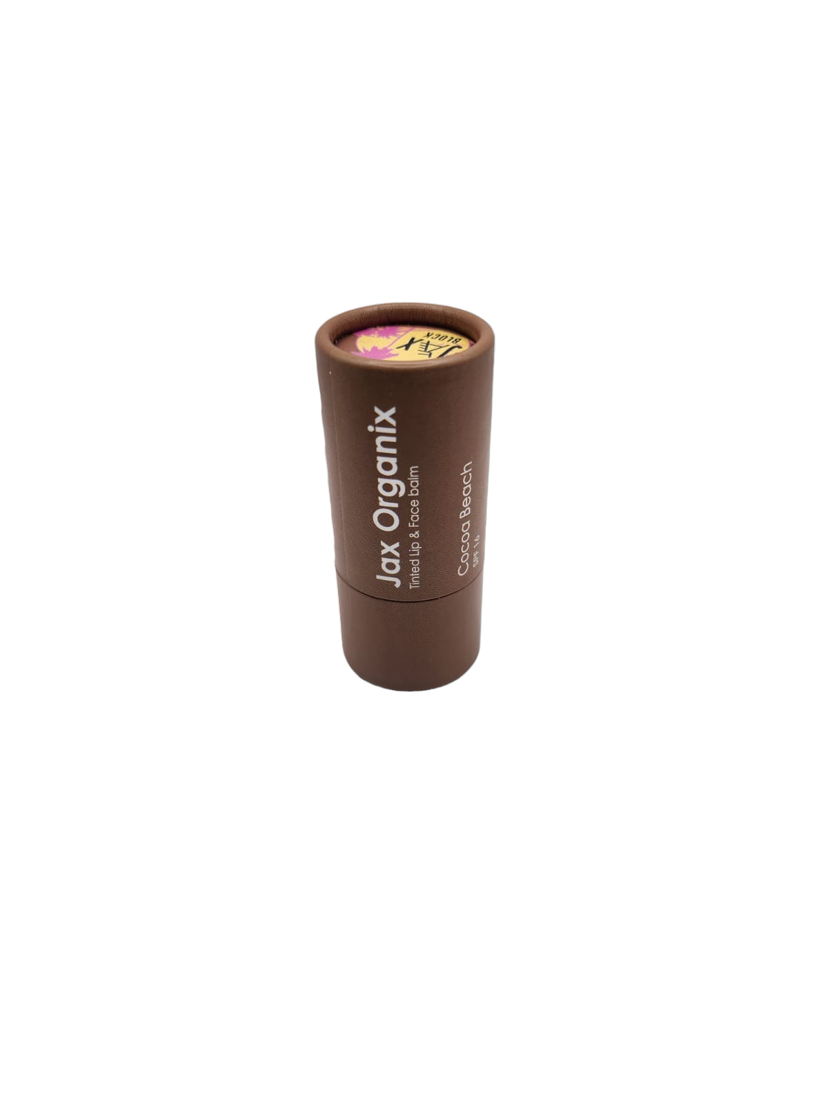 Jax Organix SPF 16 Tinted Lip& Face Balm: Sunset Pink
