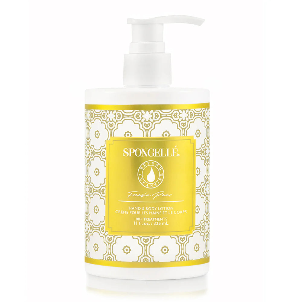Spongelle Freesia Pear Hand and Body Lotion