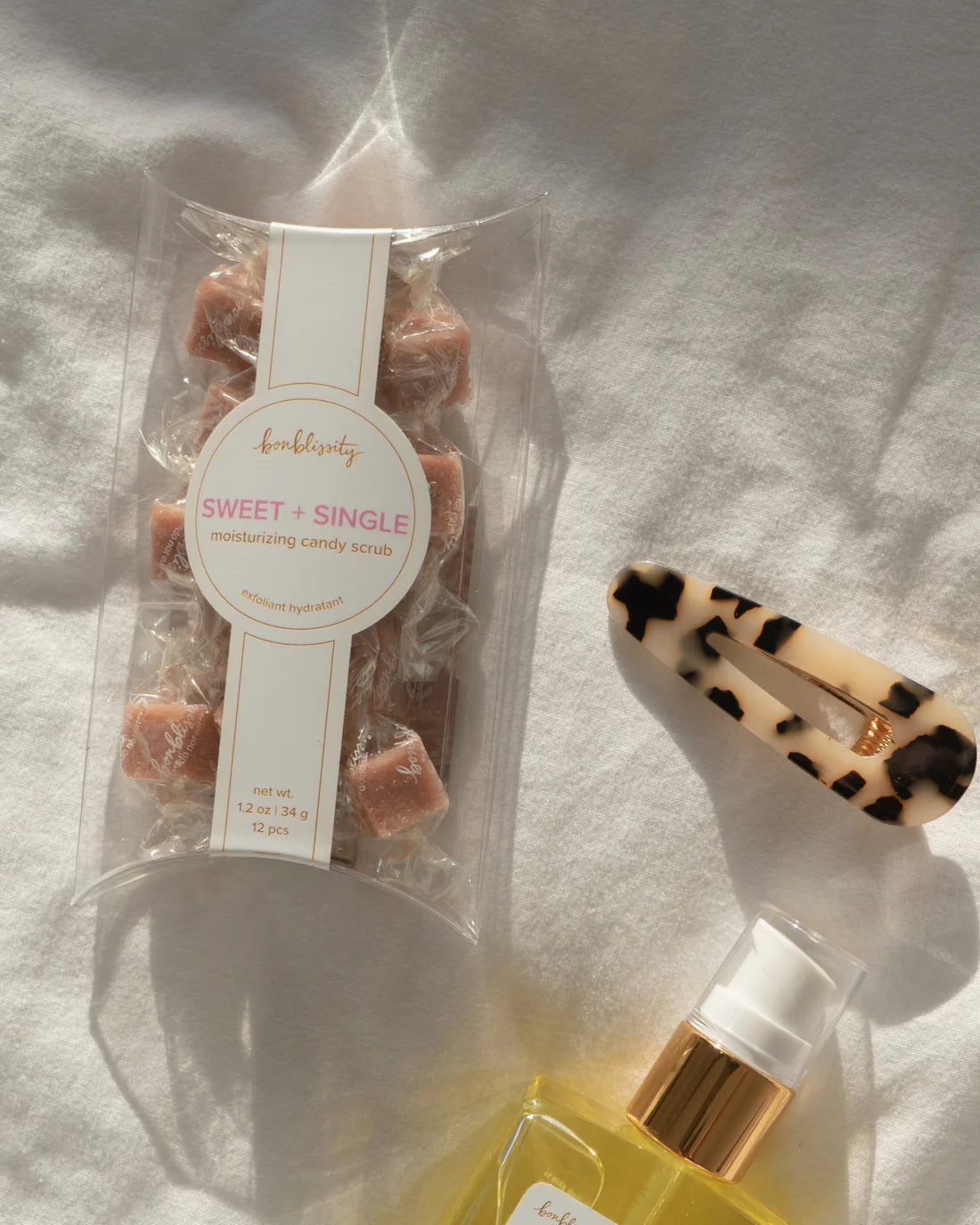 Bonblissity: Mini-Me Pack: Sugar Cube Candy Scrub - Vanilla Brown Sugar