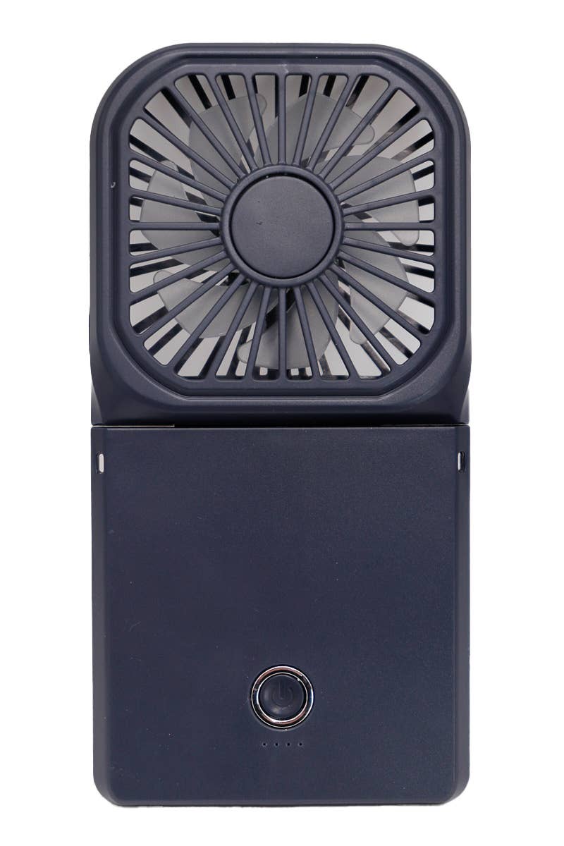 Foldable Handheld Electric Fan with Phone Dock