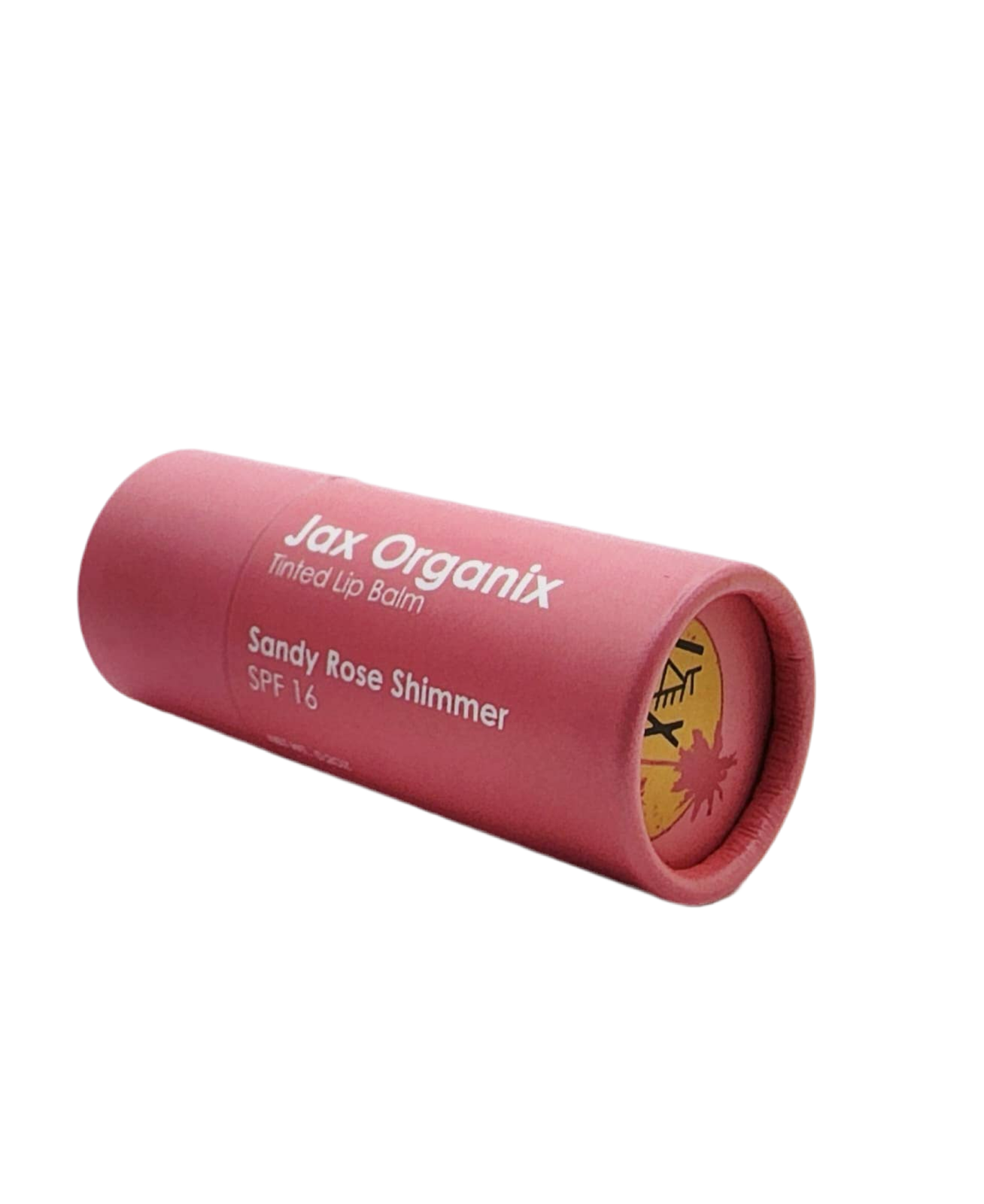 Jax Organix SPF 16 Tinted Lip& Face Balm: Sandy Rose Shimmer