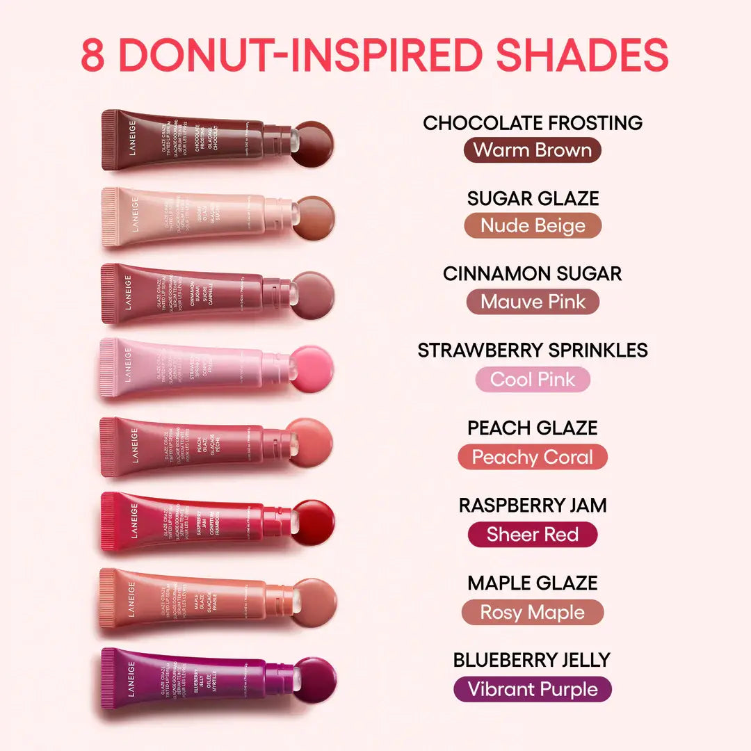 LANEIGE Glaze Craze Tinted Lip Serum: Strawberry Sprinkles
