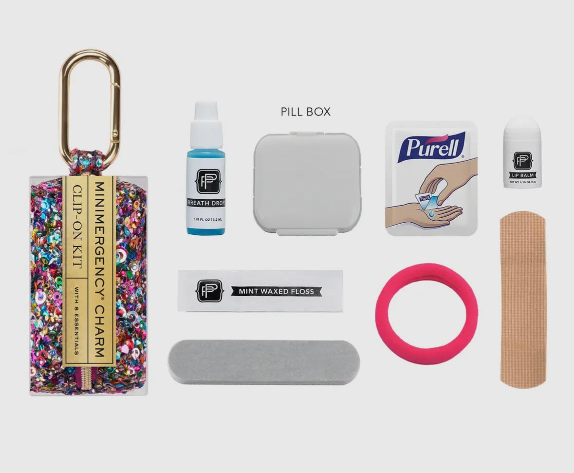 Pinch Provisions: Glitter Minimergency Bag Charm