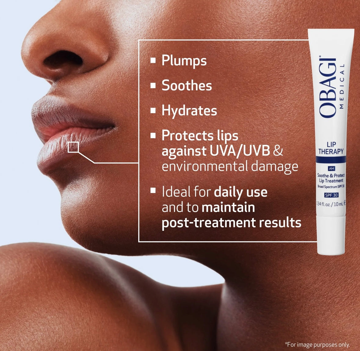 Obagi Lip: Soothe & Protect Lip Treatment Broad Spectrum SPF 30