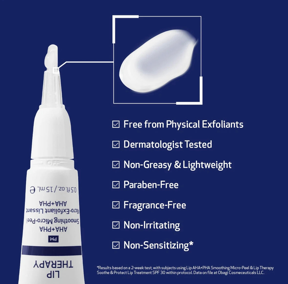 Obagi Lip Therapy: AHA+PHA Smoothing Micro-peel