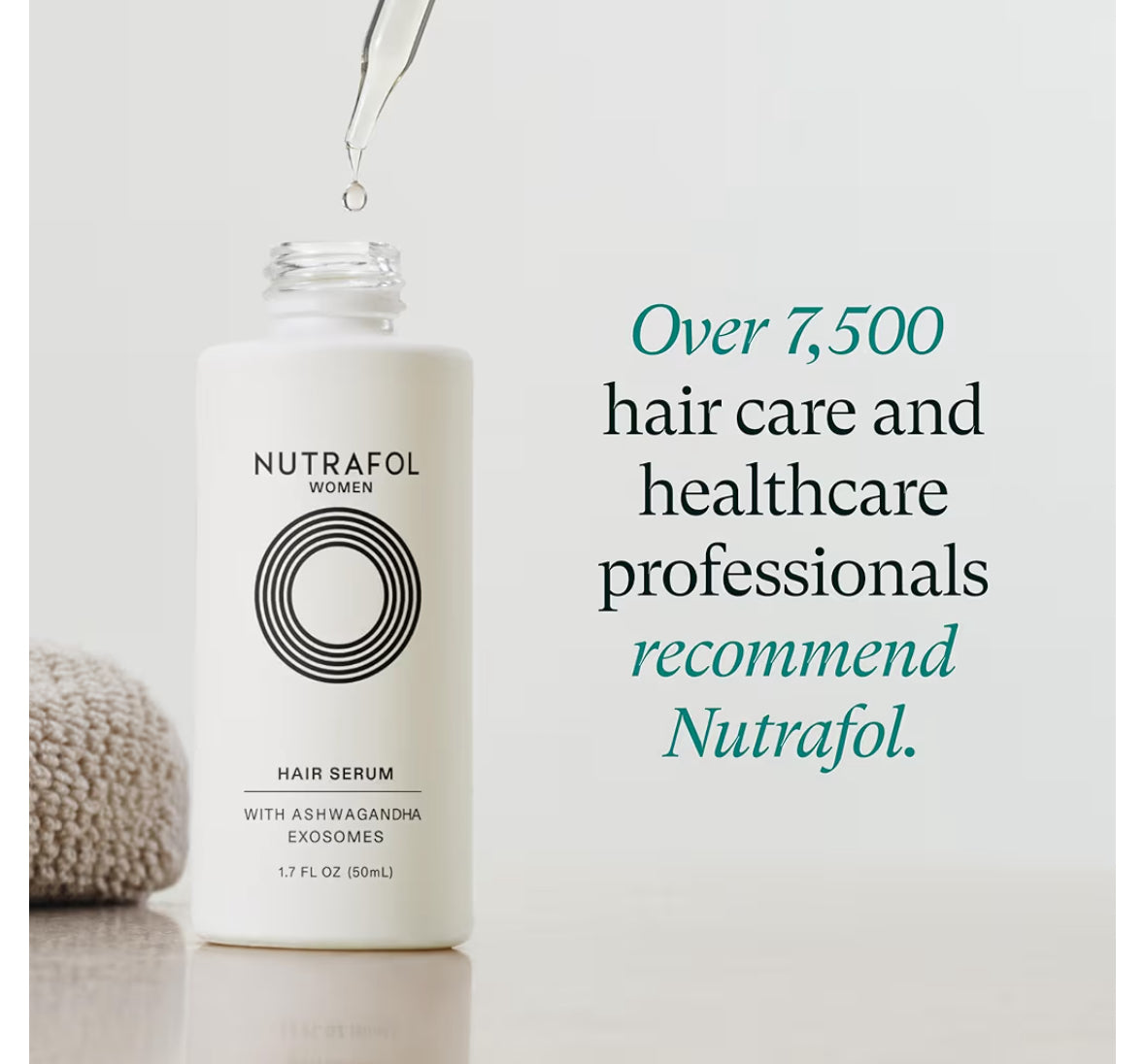 Nutrafol Hair Serum with Ashwagandha Exosomes 1.7fl oz