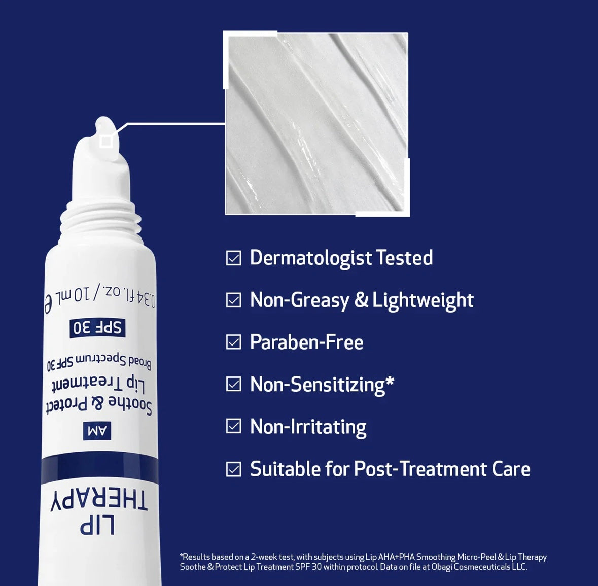 Obagi Lip: Soothe & Protect Lip Treatment Broad Spectrum SPF 30