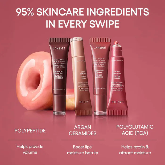 LANEIGE Glaze Craze Tinted Lip Serum: Cinnamon Sugar