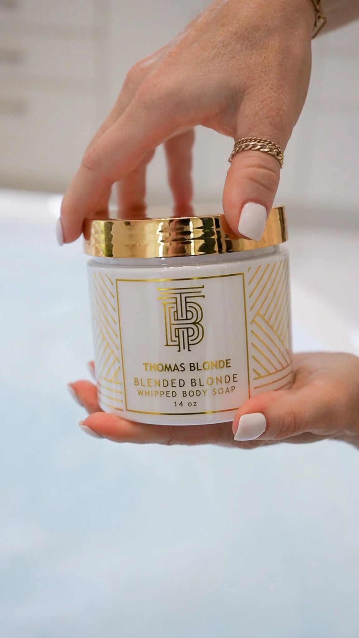 Thomas Blonde "Blended Blonde" Whipped Body Soap