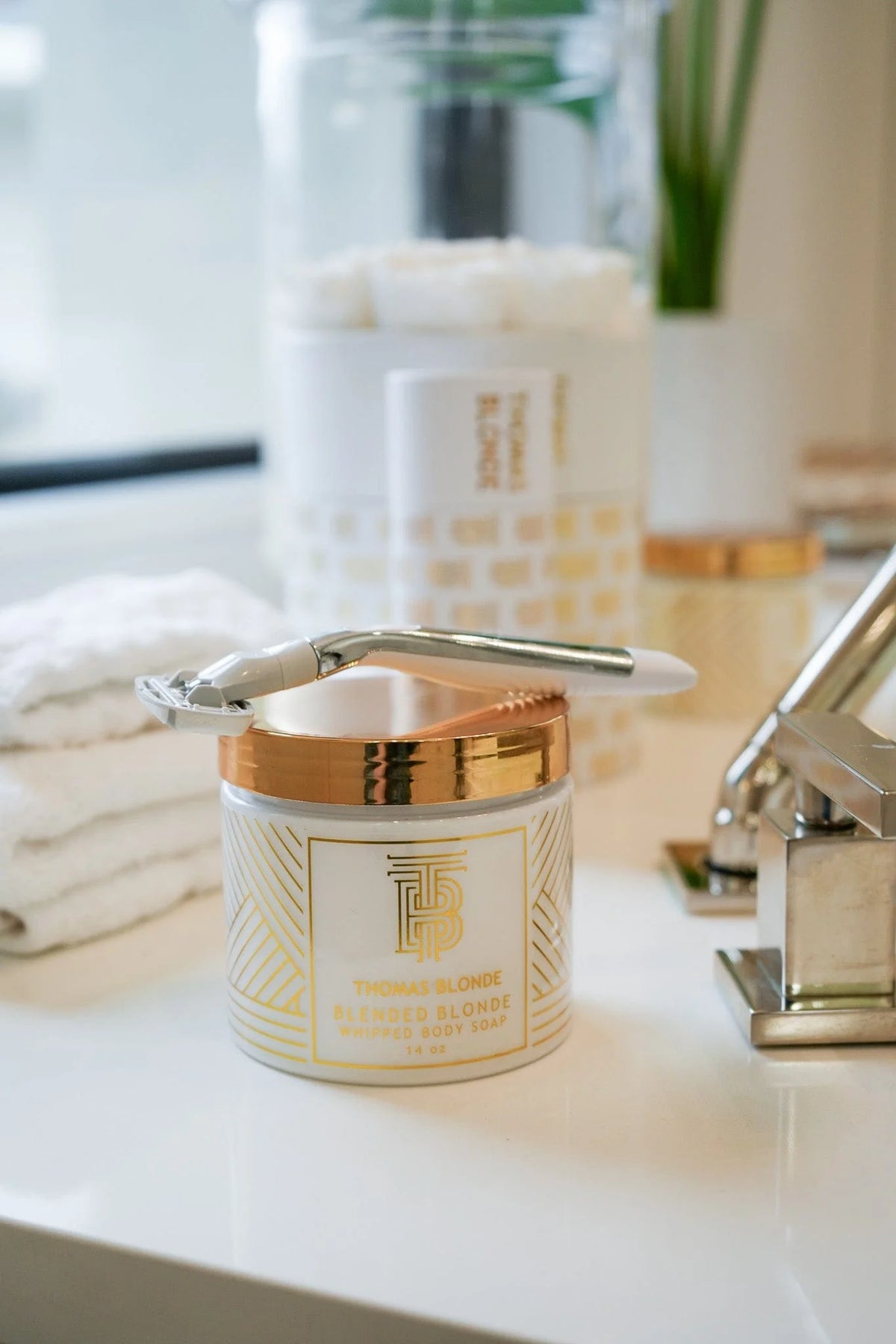 Thomas Blonde "Blended Blonde" Whipped Body Soap