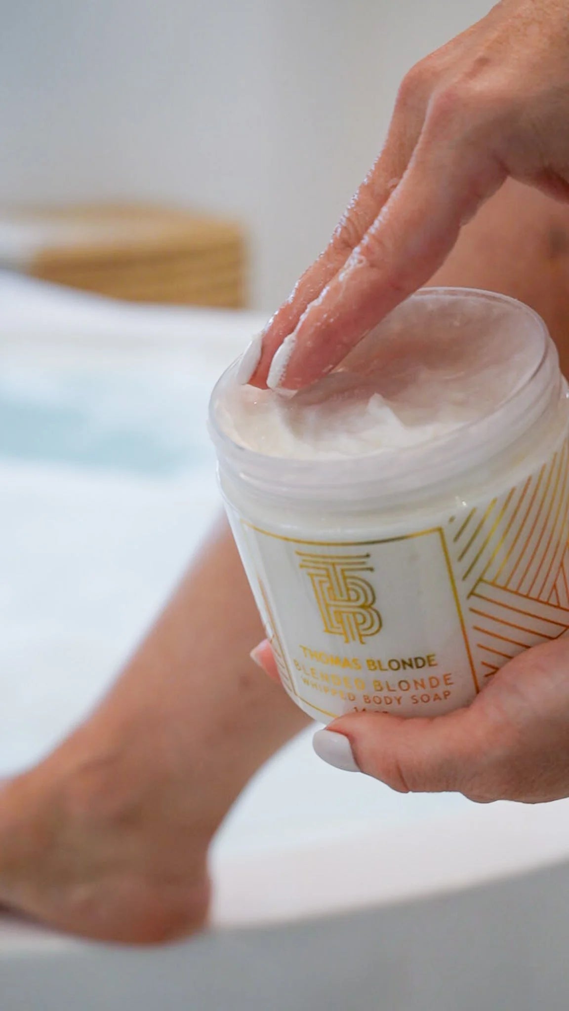 Thomas Blonde "Blended Blonde" Whipped Body Soap