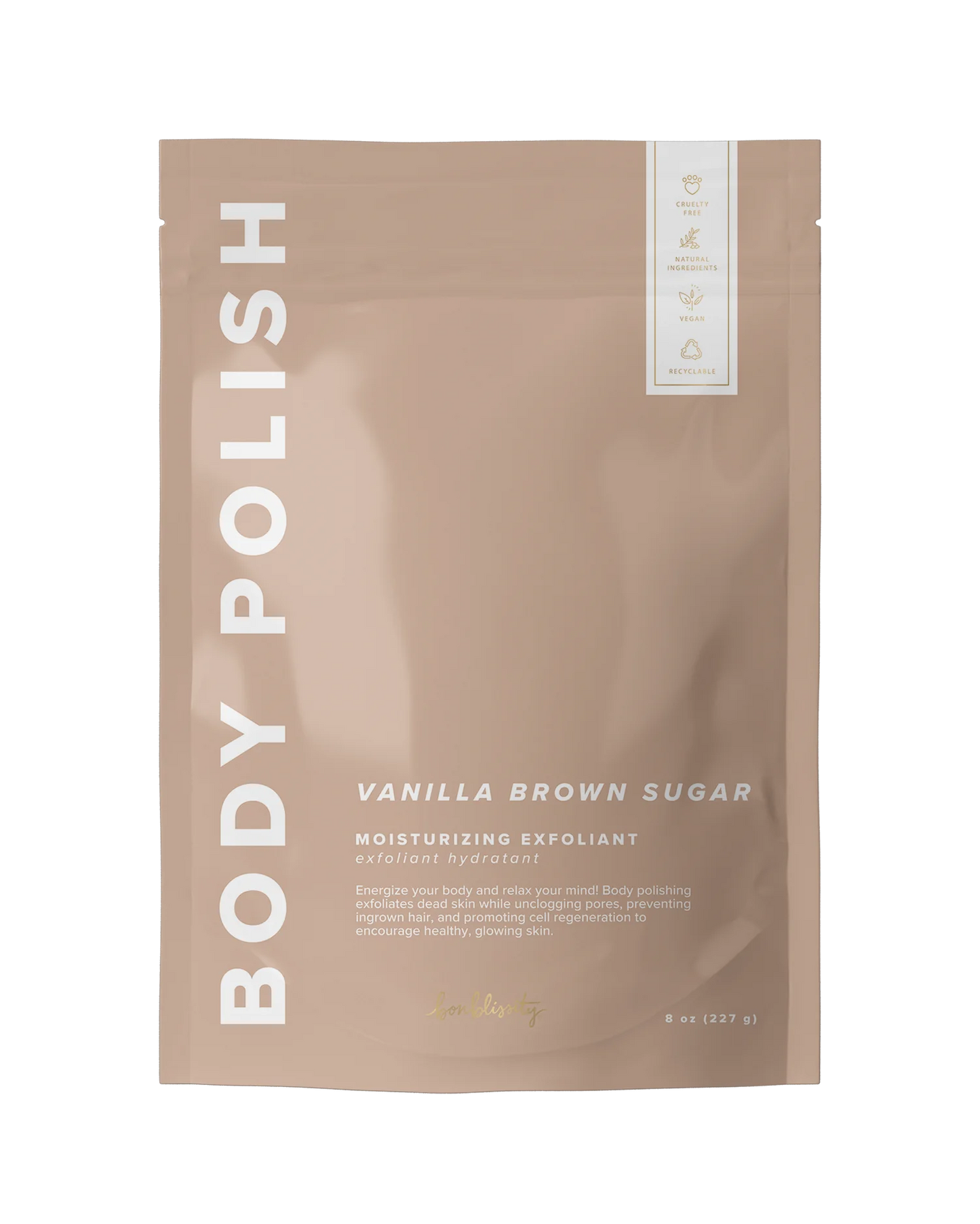 Bonblissity: Body Polish Body Scrub - Vanilla Brown Sugar