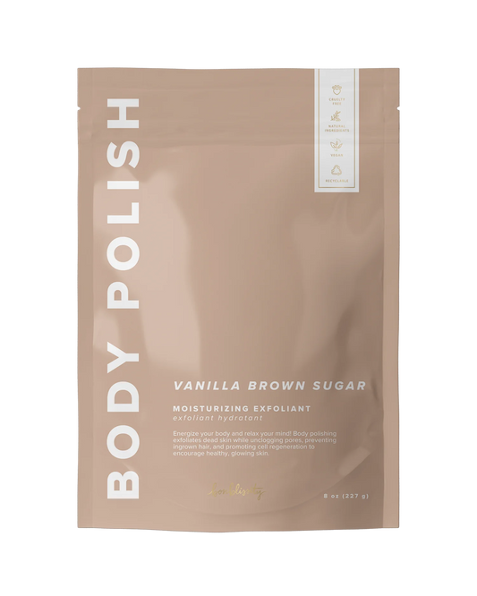 Bonblissity: Body Polish Body Scrub - Vanilla Brown Sugar