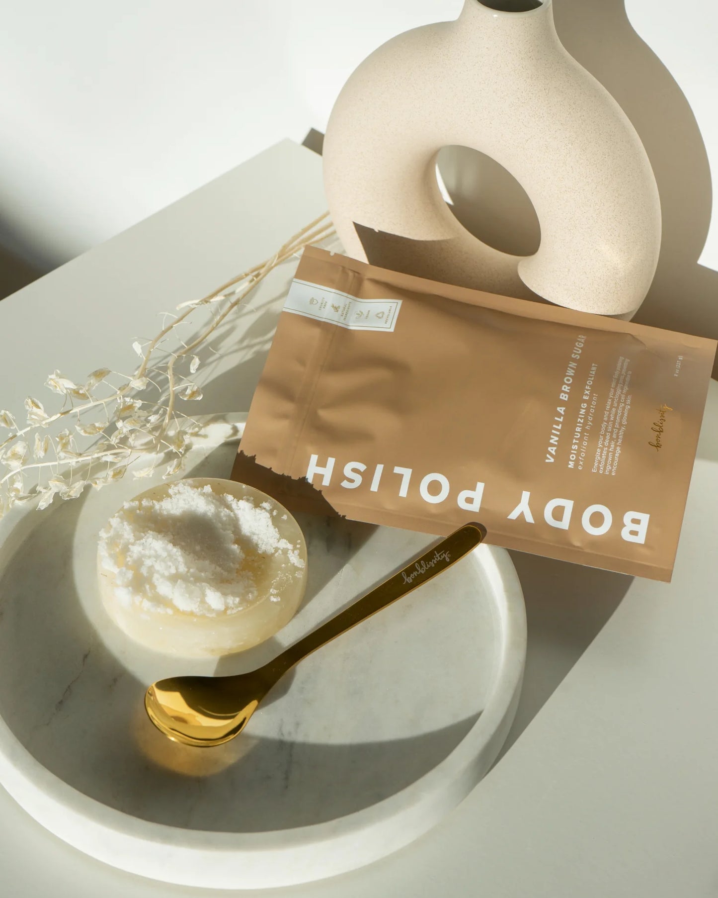 Bonblissity: Body Polish Body Scrub - Vanilla Brown Sugar