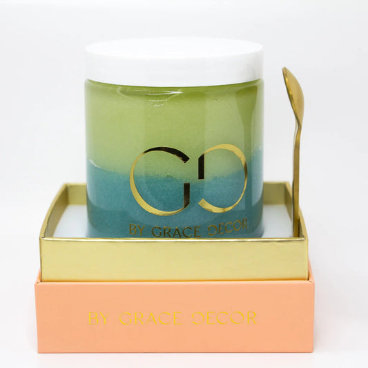 By Grace Decor: SUGAR SCRUB-SEA SALT AGAVE