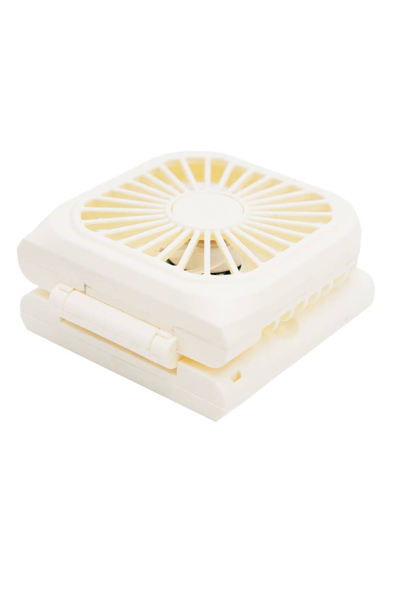 Foldable Handheld Electric Fan with Phone Dock