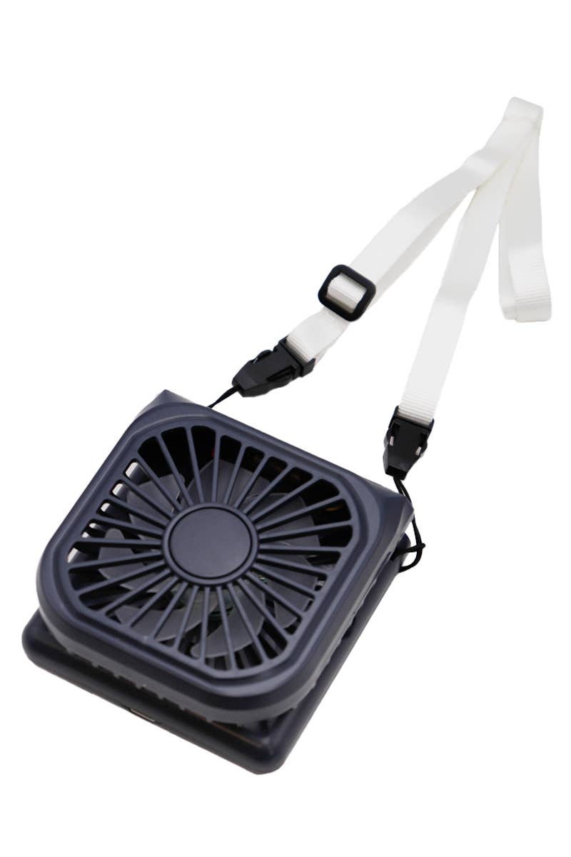 Foldable Handheld Electric Fan with Phone Dock
