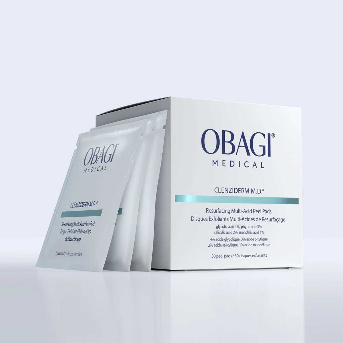 Clenziderm Resurfacing Multi-Acid Peel Pads